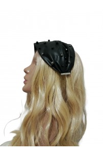 Deri Zımbalı Boyunluk kolye