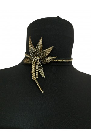 Işıltılı Çiçek Choker