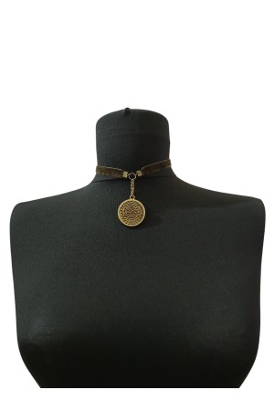 Zincirli Madalyon – Spiral Choker