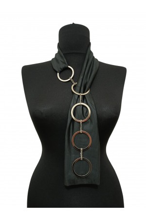 Halkalı Fular Kolye