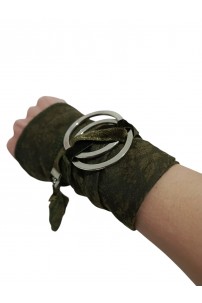 Siyah Asimetrik Boyunluk