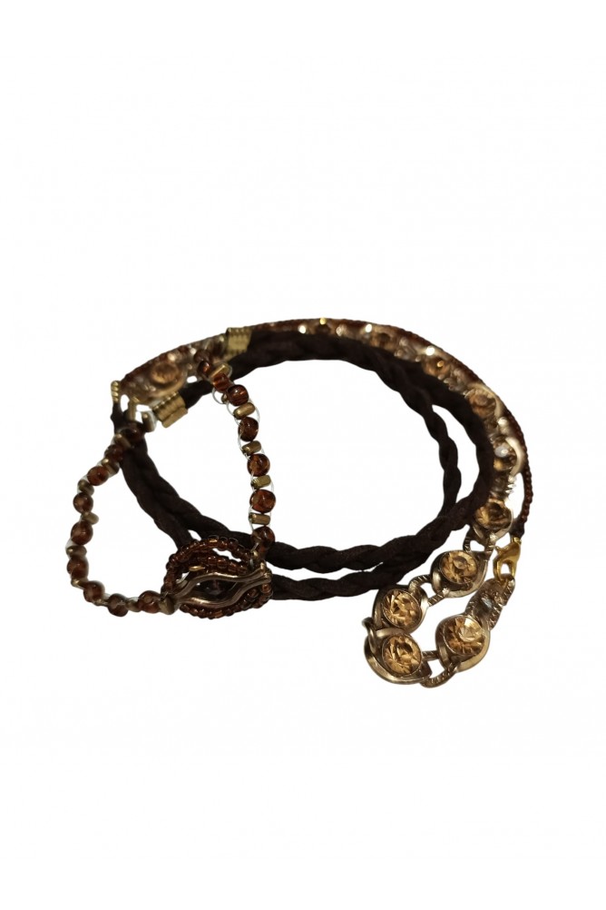 Göz Figürlü Choker  Kolye